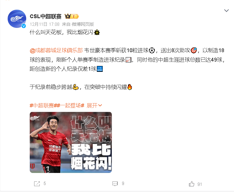 从刺头到中国传奇球星!韦世豪18球+49球双杀纪录:中国足球,就该这样疯!